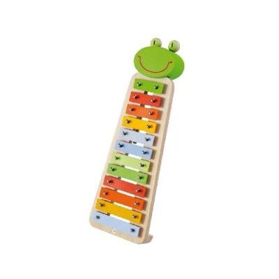 SEVI - 82539 - INSTRUMENT DE MUSIQUE - XYLOPHONE GRENOUILLE EN MÉTAL - 4 PARTITIONS INCLUSES - Publicité SEVI - 82539 - INSTRUMENT DE MUSIQUE - XYLOPHONE GRENOUILLE EN MÉTAL - 4 PARTITIONS INCLUSES - Publicité