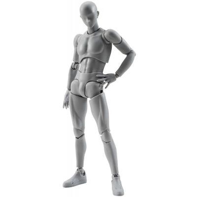Bandai Figurine S.H.Figuarts - Body Kun (male) DX Set Grey Color Version - Publicité Bandai Figurine S.H.Figuarts - Body Kun (male) DX Set Grey Color Version - Publicité
