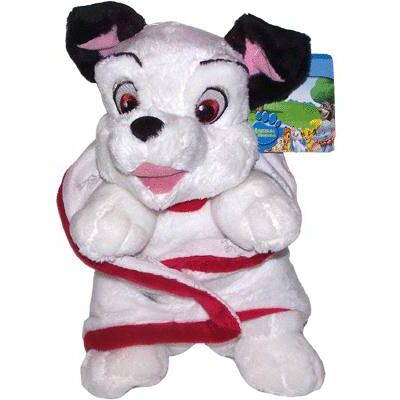 Peluche 101 Dalmatien Disney Avec Couverture 25 cm Noir / Blanc - Publicité Peluche 101 Dalmatien Disney Avec Couverture 25 cm Noir / Blanc - Publicité