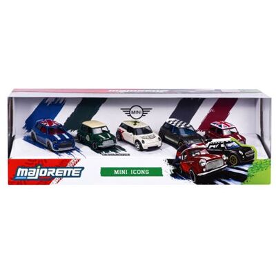 Pack de 5 voitures Majorette Mini Multicolore - Publicité Pack de 5 voitures Majorette Mini Multicolore - Publicité