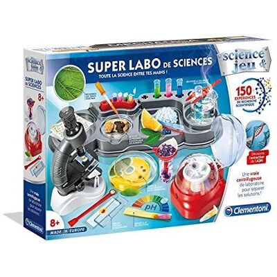 Jeu éducatif Clementoni Super labo de sciences - Publicité Jeu éducatif Clementoni Super labo de sciences - Publicité