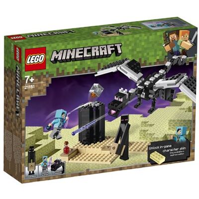 LEGO Minecraft La Bataille de la Fin - Ensemble de Construction - Publicité LEGO Minecraft La Bataille de la Fin - Ensemble de Construction - Publicité