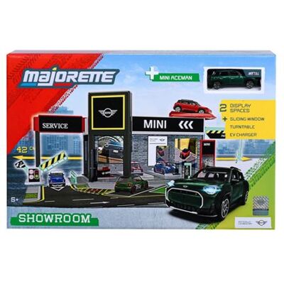 Set Majorette Mini Showroom + 1 véhicule Multicolore - Publicité Set Majorette Mini Showroom + 1 véhicule Multicolore - Publicité