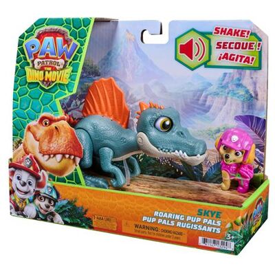 Pack 2 figurines Paw Patrol Pat’Patrouille Roaring Pup Pals Le Film Mission Dino Modèle aléatoire Multicolore - Publicité Pack 2 figurines Paw Patrol Pat’Patrouille Roaring Pup Pals Le Film Mission Dino Modèle aléatoire Multicolore - Publicité