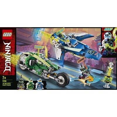 LEGO NINJAGO Voitures de Vitesse de Jay et Lloyd - Set - Publicité LEGO NINJAGO Voitures de Vitesse de Jay et Lloyd - Set - Publicité