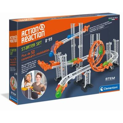Coffret scientifique Clementoni Starter set Action et Reaction Multicolore - Publicité Coffret scientifique Clementoni Starter set Action et Reaction Multicolore - Publicité