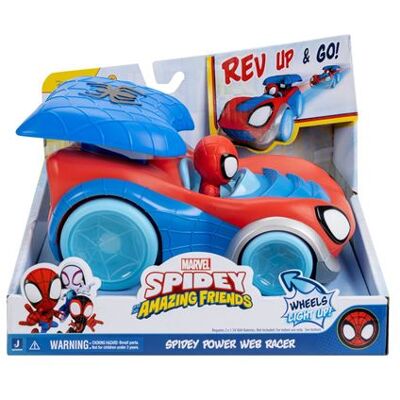 Véhicule Spidey And His Amazing Friends Spidey Power Web Racer Multicolore - Publicité Véhicule Spidey And His Amazing Friends Spidey Power Web Racer Multicolore - Publicité