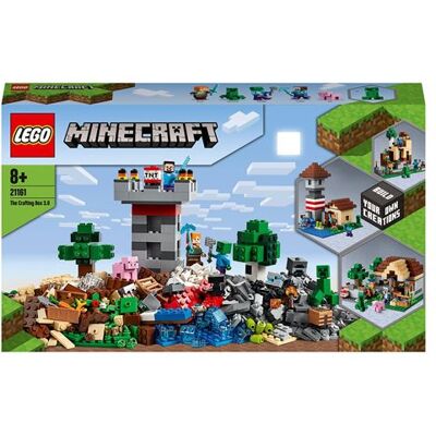 Lego Minecraft La Boîte de Création 3.0 - Jeux de Construction - 21161 - Publicité Lego Minecraft La Boîte de Création 3.0 - Jeux de Construction - 21161 - Publicité