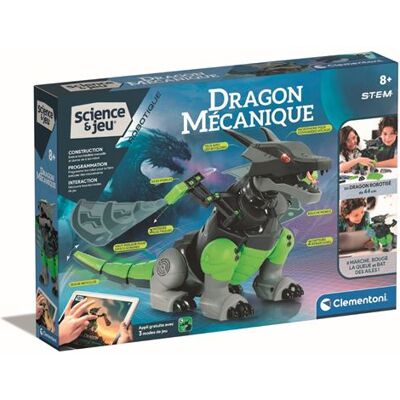 Robot Clementoni Science et Jeu Robotics Dragon Mécanique - Publicité Robot Clementoni Science et Jeu Robotics Dragon Mécanique - Publicité
