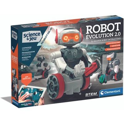 Jeu de construction Clementoni Robot Evolution - Publicité Jeu de construction Clementoni Robot Evolution - Publicité
