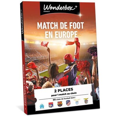Coffret cadeau Wbx Connect 100% Foot Européen - Publicité Coffret cadeau Wbx Connect 100% Foot Européen - Publicité