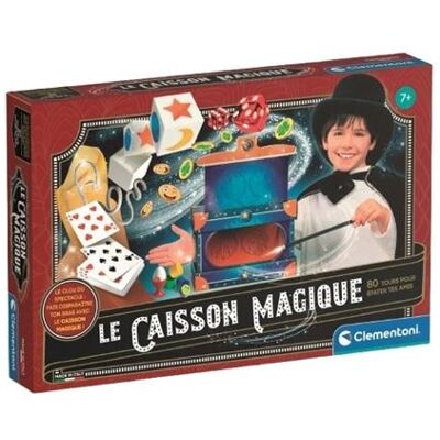 Coffret de magie Clementoni Le caisson magique Nouvelle version Multicolore - Publicité Coffret de magie Clementoni Le caisson magique Nouvelle version Multicolore - Publicité