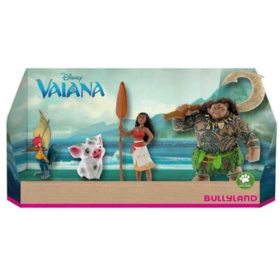 Coffret Disney Vaiana Bullyland Multicolore - Publicité Coffret Disney Vaiana Bullyland Multicolore - Publicité