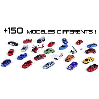 Set de 10 véhicules Bburago Maisto Fresh Metal 1:72 Modèle aléatoire - Publicité Set de 10 véhicules Bburago Maisto Fresh Metal 1:72 Modèle aléatoire - Publicité