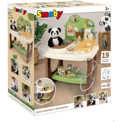 Centre Vétérinaire Panda Smoby - Jeu pour Enfants - Publicité Centre Vétérinaire Panda Smoby - Jeu pour Enfants - Publicité