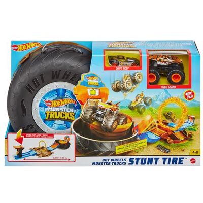 Coffret de jeu Hot Wheels Monster Trucks Arène Roue avec lanceur Multicolore - Publicité Coffret de jeu Hot Wheels Monster Trucks Arène Roue avec lanceur Multicolore - Publicité