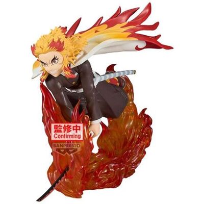Figurine Banpresto Demon Slayer Kimetsu no Yaiba Vibration Stars Plus Kyojuro Rengoku - Publicité Figurine Banpresto Demon Slayer Kimetsu no Yaiba Vibration Stars Plus Kyojuro Rengoku - Publicité