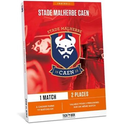 Coffret cadeau Wbx Connect Stade Malherbe Caen - Publicité Coffret cadeau Wbx Connect Stade Malherbe Caen - Publicité