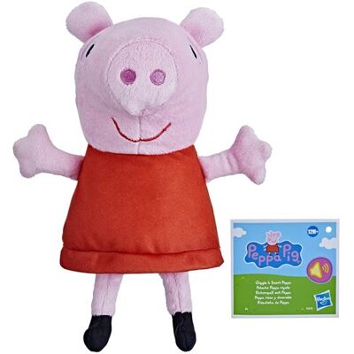 Figurine Peppa Pig Rigole - Publicité Figurine Peppa Pig Rigole - Publicité