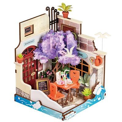 Maquette Rolife Maison Miniature Restaurant de vacances en bord de mer Multicolore - Publicité Maquette Rolife Maison Miniature Restaurant de vacances en bord de mer Multicolore - Publicité