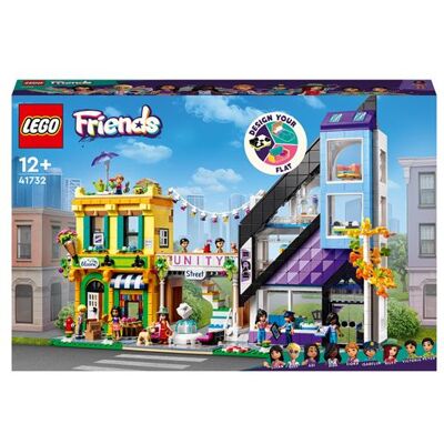 Ensemble de Magasins de Fleurs et de Design LEGO Friends - Appartement en Ville - Publicité Ensemble de Magasins de Fleurs et de Design LEGO Friends - Appartement en Ville - Publicité
