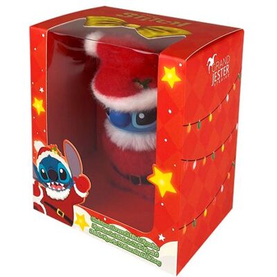 Figurine Disney Stitch Santa Claus - Publicité Figurine Disney Stitch Santa Claus - Publicité