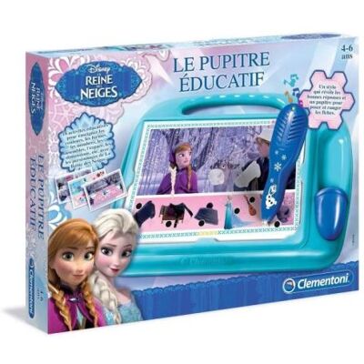 Jeu Disney Le pupitre éducatif La Reine des Neiges 2 Clementoni - Publicité Jeu Disney Le pupitre éducatif La Reine des Neiges 2 Clementoni - Publicité