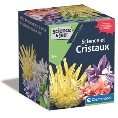Jeu de science et d'expérience Clementoni Mini coffret Science et cristaux Multicolore - Publicité Jeu de science et d'expérience Clementoni Mini coffret Science et cristaux Multicolore - Publicité