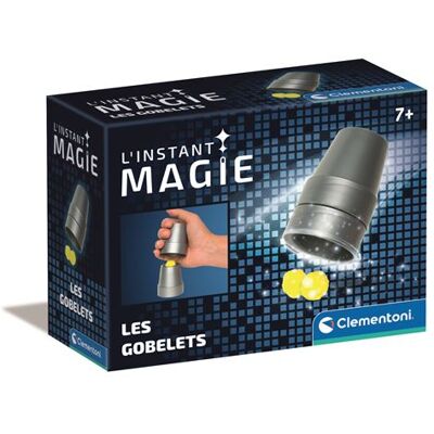 Coffret de magie Clementoni L'instant Magie Les gobelets Multicolore - Publicité Coffret de magie Clementoni L'instant Magie Les gobelets Multicolore - Publicité