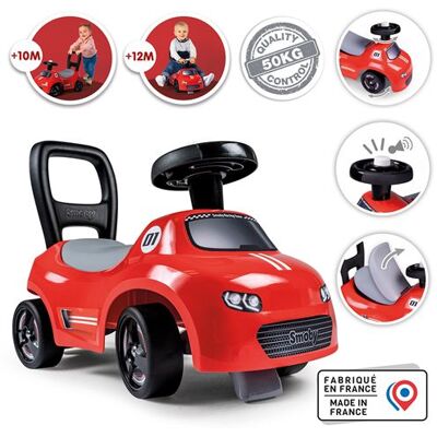 Smoby 720541 Voiture à pousser - Rouge - Jouet pour enfants - Publicité Smoby 720541 Voiture à pousser - Rouge - Jouet pour enfants - Publicité