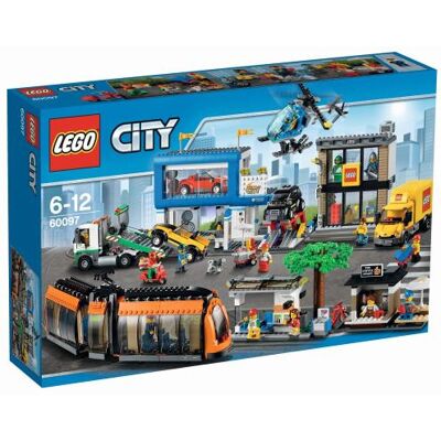 LEGO City 60097 - Place de la Ville - Jeu de Construction - Publicité LEGO City 60097 - Place de la Ville - Jeu de Construction - Publicité