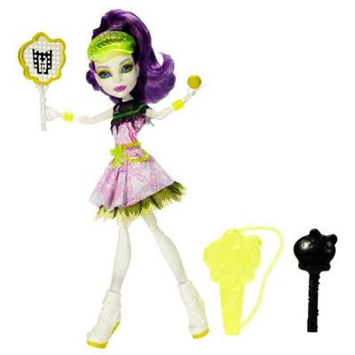 Poupée Monster High Sport Spectra - Publicité Poupée Monster High Sport Spectra - Publicité