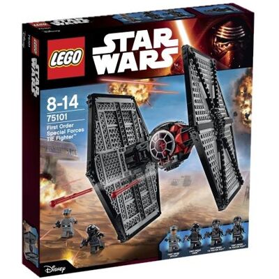 Lego Star Wars TIE Fighter - Forces Spéciales du Premier Ordre - 75101 - Publicité Lego Star Wars TIE Fighter - Forces Spéciales du Premier Ordre - 75101 - Publicité