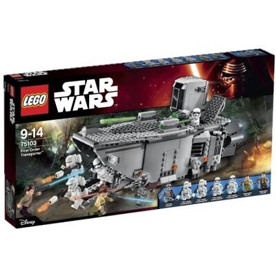 LEGO Star Wars Transporteur de la Première Ordre 75103 - Transport - Publicité LEGO Star Wars Transporteur de la Première Ordre 75103 - Transport - Publicité