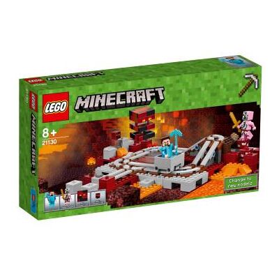 LEGO Minecraft 21130 - Chemin de Fer Nether - Publicité LEGO Minecraft 21130 - Chemin de Fer Nether - Publicité