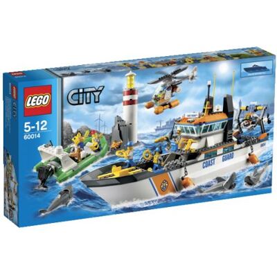 LEGO - 60014 Coast Guard Patrol - 6 Minifigures - Kit de construction - Publicité LEGO - 60014 Coast Guard Patrol - 6 Minifigures - Kit de construction - Publicité
