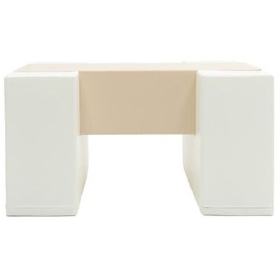 Non communiqué Pont d'équilibre en mousse beige/blanc Blanc - Publicité Non communiqué Pont d'équilibre en mousse beige/blanc Blanc - Publicité