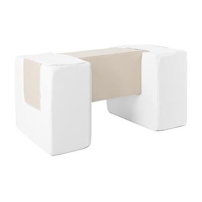 Non communiqué 3 blocs en mousse blanc cappuccino Blanc - Publicité Non communiqué 3 blocs en mousse blanc cappuccino Blanc - Publicité