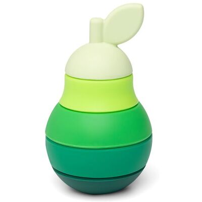 Non communiqué Jouet à empiler poire en silicone Little L Vert - Publicité Non communiqué Jouet à empiler poire en silicone Little L Vert - Publicité