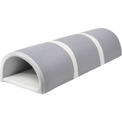 Non communiqué Tunnel de jeu souple 3 éléments gris blanc blanc Gris - Publicité Non communiqué Tunnel de jeu souple 3 éléments gris blanc blanc Gris - Publicité