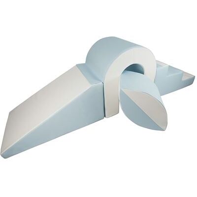 Non communiqué Set de blocs en mousse 4 élément blanc bleu pastel Gris - Publicité Non communiqué Set de blocs en mousse 4 élément blanc bleu pastel Gris - Publicité