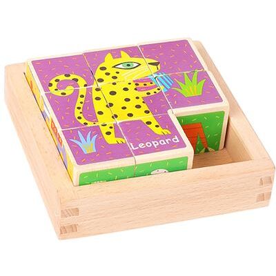 Générique Puzzle Blocs de dessin animé en bois 8 pièces empilables blocs bébé ensemble blocs pour les tout-petits forêt - Multicolore Multicolore - Publicité Générique Puzzle Blocs de dessin animé en bois 8 pièces empilables blocs bébé ensemble blocs pour les tout-petits forêt - Multicolore Multicolore - Publicité