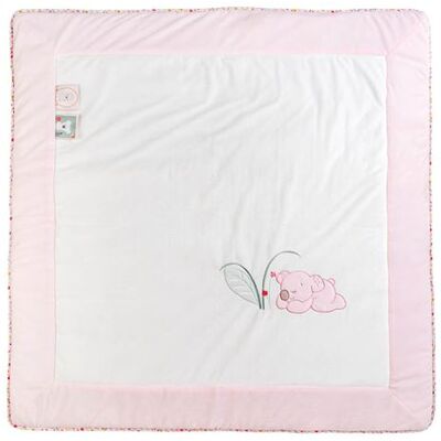 Nattou Tapis de parc 100 x 100 Iris et Lali - Publicité Nattou Tapis de parc 100 x 100 Iris et Lali - Publicité