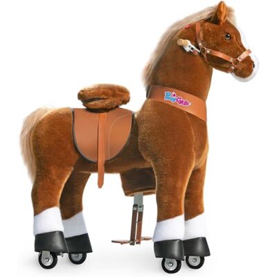 Non communiqué Poney marron avec sabots blanc Multicolore - Publicité Non communiqué Poney marron avec sabots blanc Multicolore - Publicité