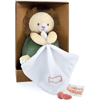 Non communiqué Peluche lion beige avec doudou mouchoir Multicolore - Publicité Non communiqué Peluche lion beige avec doudou mouchoir Multicolore - Publicité