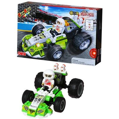 Générique Boite De Construction 92 Pcs Voiture De Course Vert - Publicité Générique Boite De Construction 92 Pcs Voiture De Course Vert - Publicité