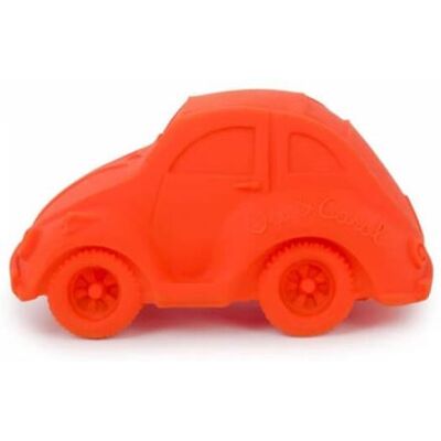 Voiture coccinelle carl orange latex d'hévéa - oli & carol Orange - Publicité Voiture coccinelle carl orange latex d'hévéa - oli & carol Orange - Publicité