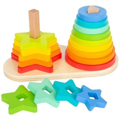 Non communiqué Jeu a encastrer arc en ciel Multicolore - Publicité Non communiqué Jeu a encastrer arc en ciel Multicolore - Publicité