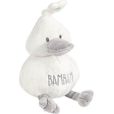 BamBam doudou Duck Cuddlejunior 23 cm en peluche blanc/gris Gris - Publicité BamBam doudou Duck Cuddlejunior 23 cm en peluche blanc/gris Gris - Publicité