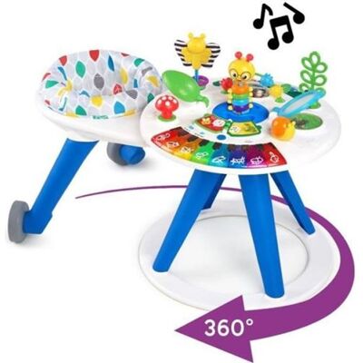 Non communiqué BABY EINSTEIN Table d activités bébé trotteur évolutif 4en1 Pivotant a 360° sécurisé Joue - Publicité Non communiqué BABY EINSTEIN Table d activités bébé trotteur évolutif 4en1 Pivotant a 360° sécurisé Joue - Publicité